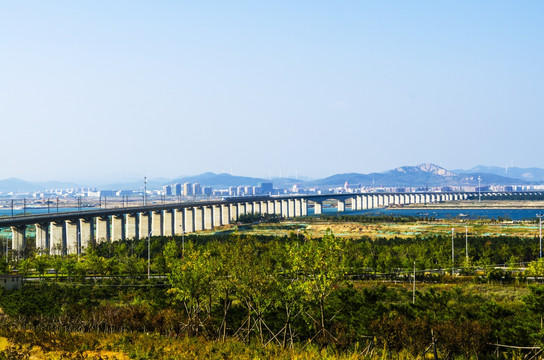 威海双岛湾铁路特大桥