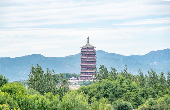 北京园博园塔