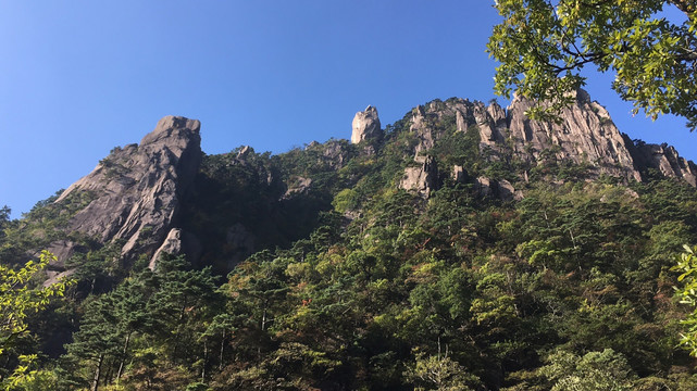 黄山峰顶