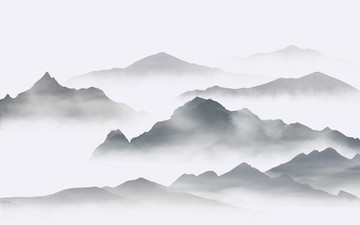 水墨山水畫