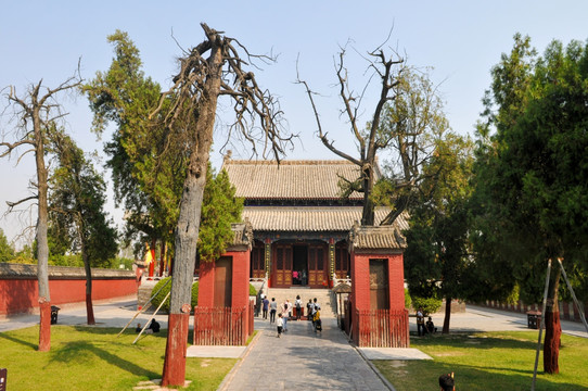 中国古建筑大殿