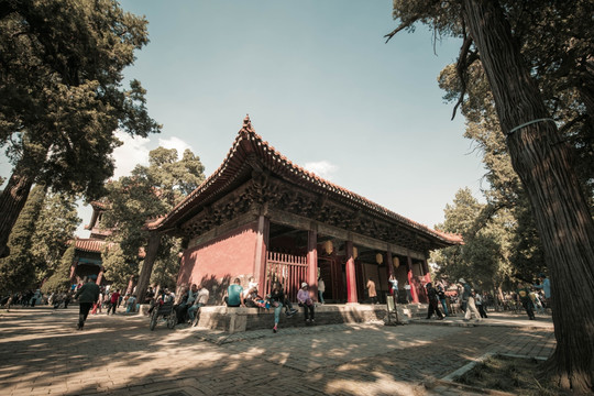 山东曲阜孔庙旅游景区