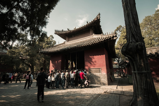 山东曲阜孔庙旅游景区