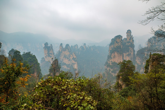 张家界武陵源天子山