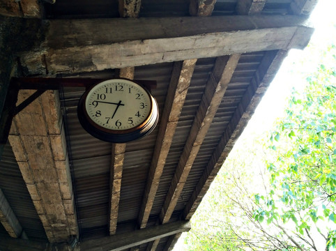 旧火车站时钟