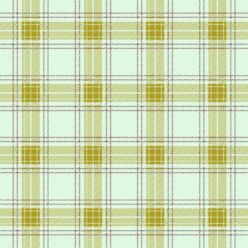 矢量苏格兰格子布纹黄绿格子布纹