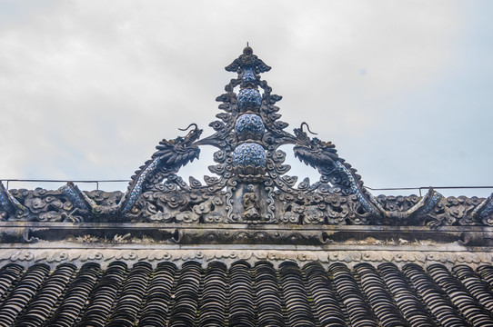 寺庙屋顶装饰