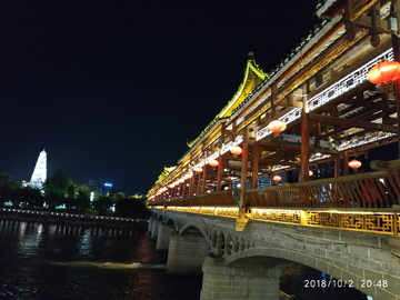 都匀南沙洲夜景