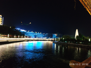 都匀南沙洲夜景