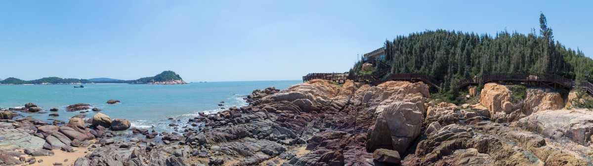 福建东山岛风动石景区