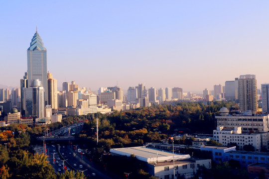 乌鲁木齐红山鸟瞰美景尽收