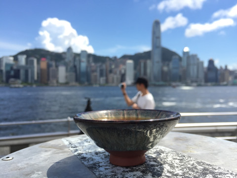 在香港品茶文化