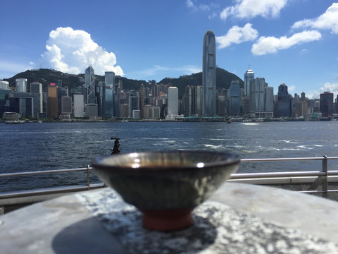 在香港品茶文化