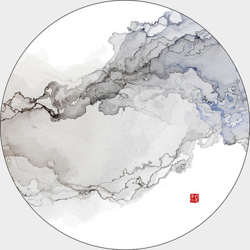 藝術(shù)抽象玄關(guān)裝飾畫