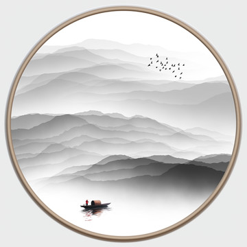 水墨山水