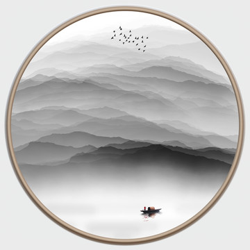 水墨山水