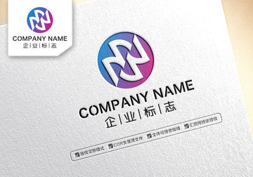 MW字母標(biāo)志設(shè)計(jì)WM標(biāo)志設(shè)計(jì)