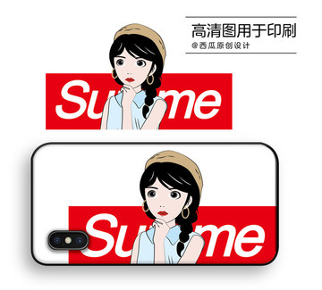 手機殼高清印刷平面圖