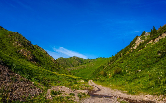 新疆天山美景