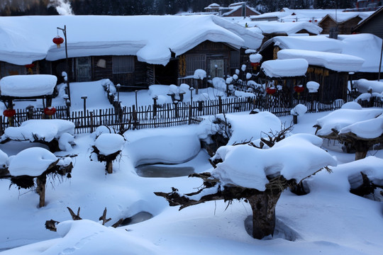 高清雪乡