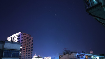 城市夜空