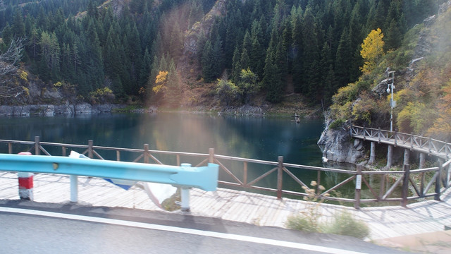 新疆天山天池风景区小天池