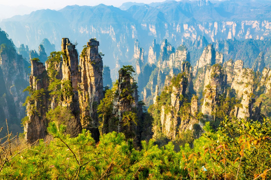 张家界武陵源天子山