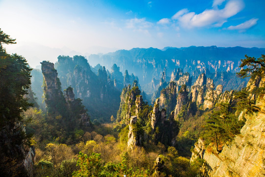 张家界武陵源天子山