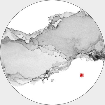 抽象山水畫