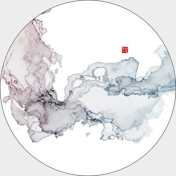 玄關(guān)山水意境