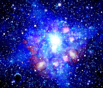 夢幻星空吊頂軟膜