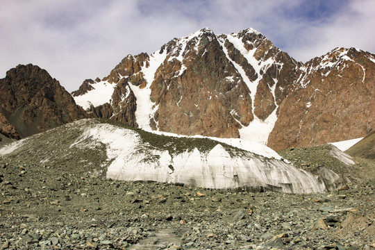 黑沟冰川冰山