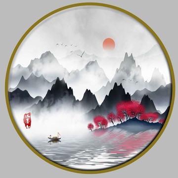 山水画