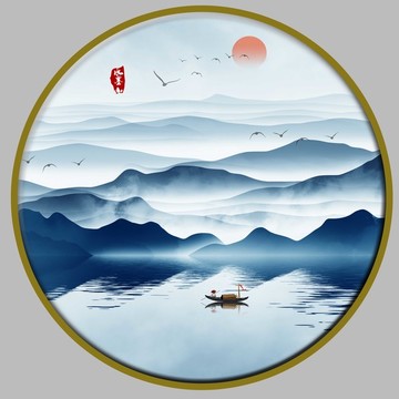 山水画