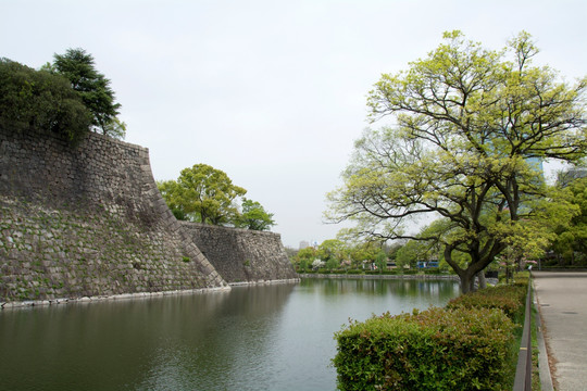 大阪城风光