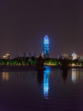 济南风光夜景