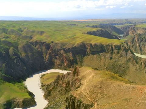 新疆喀拉峻阔克苏峡谷阔克苏河
