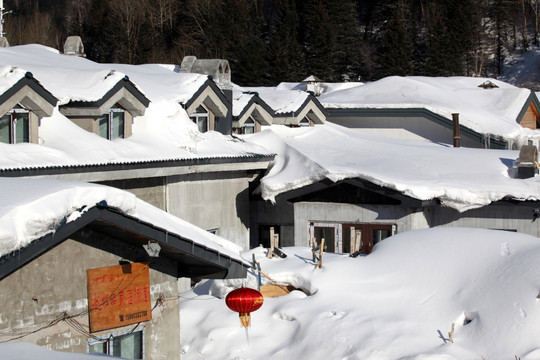 高清雪乡