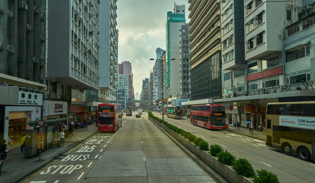 高清香港街景