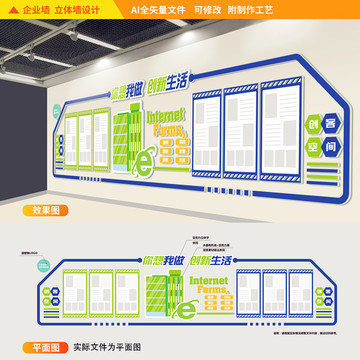 創(chuàng)客空間文化墻