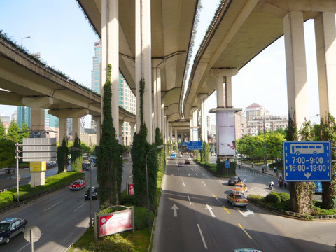 城市脊梁立交桥