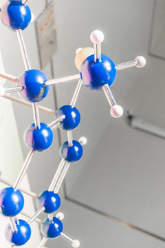 分子式模型局部