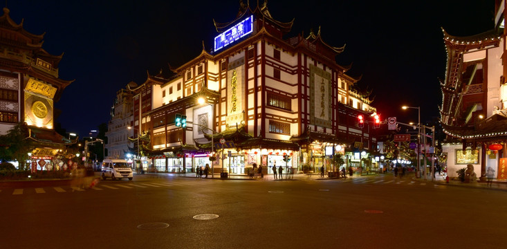 上海城隍庙夜景