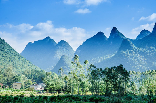 山景自然风光