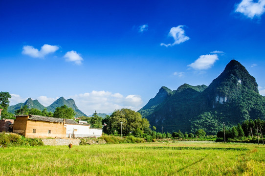 山村风光