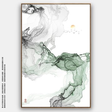 水墨畫(huà)軟膜天花