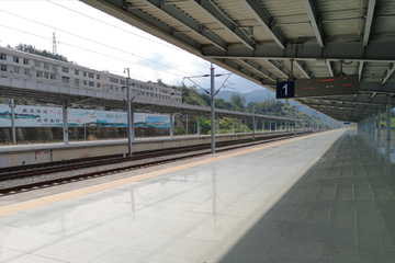永泰火车站站台