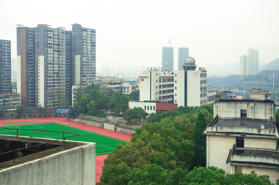 邵阳城市建筑风光