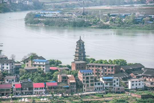 邵阳资江北塔风景区