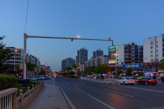 湖南邵阳资江沿岸风景